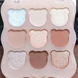 woongmi Cute Korean Multi Color Glitter Matte Eyeshadow 12 g-picture-16