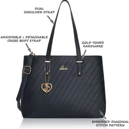 lavie Women Blue Satchel image 3