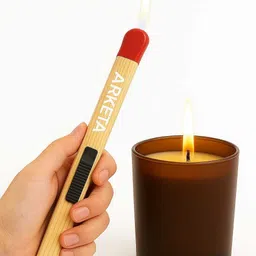 arketa Refillable Butane Candle Lighter With Safety Lock Pocket Lighter-picture-27