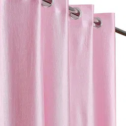 kraftiq homes 214 cm (7 ft) Polyester Semi Transparent Door Curtain Single Curtain-picture-23