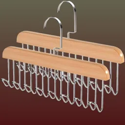 vxynea 8-Hook Timber Holder – Cap Sack & Apparel Wooden Shirt Pack of 2 Hangers For Shirt-picture-26