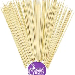 asian hobby crafts Satay Sticks Bamboo Skewers: 150 pcs Approx : Size : 10 inches image 2