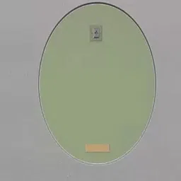 adinath creators 12*18inch_oval_shape_polish Bathroom Mirror image 3