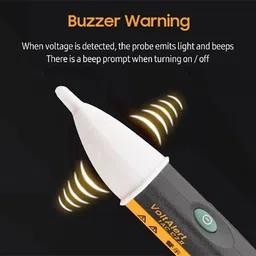 as tool center Non-Contact Voltage Detector Electric Voltage Tester Pen with LED Light Analog Digital Voltage Tester image 3
