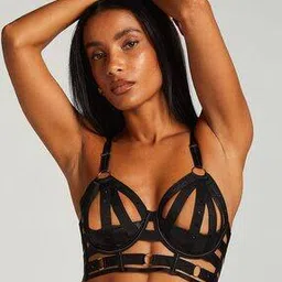 hunkemoller Athena Non-Padded Underwired Longline Bra-picture-15