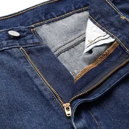 levi's Men Straight Fit Mid Rise Blue Jeans image 4