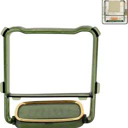 drumstone Plate Kitchen Rack Bathroom & Kitchen Rack with Bottom Shelf for Soap, Towels & Small Toiletries Plastic-picture-47