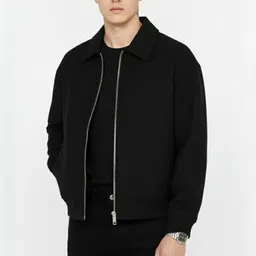 sandhya en trends Men Solid Varsity Jacket-picture-22