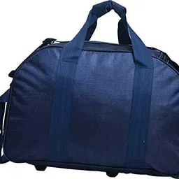 fedra Expandable Waterproof Polyester Lightweight 60 L Travel Duffle with 2 Wheels Blue image 4