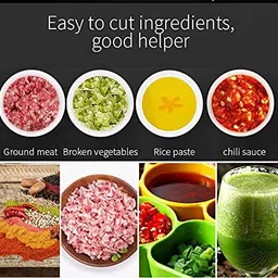 Kian 220W Food Chopper and Food Processor, (Multicolour) image 2