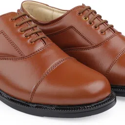 sucab Tan Leather oxford red police shoes service shoes for men Oxford For Men-picture-35