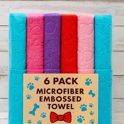 Sofex Embossed Paw Print Handkerchief – Soft, Stylish & absorbent, and gentle on skin ["Multicolor"] Handkerchief-picture-29