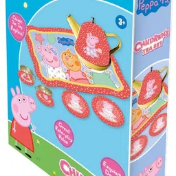 jayaansh traders Peppa pig Stainless Steel Tea set For kids…. image 3