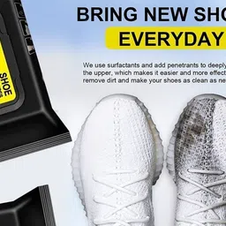 BRILLIX Shoe Cleaner Wipes of 80 Wipes, Shoe Wipes Quickly Remove Dirt & Stains Cleaner image 5