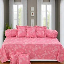 ltf Cotton Floral Diwan Set-picture-12