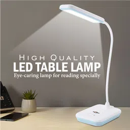 pick ur needs Rechargeable Desk LED Table Lamp With Touch Dimmer Adjustable Brightness 5 hrs Flood Lamp Emergency Light-picture-14