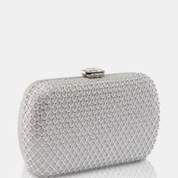 lino perros Silver Women Clutch Women's Sliver Clutch image 3