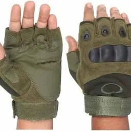 automerak Tactical Gloves Military Fingerless Half Finger Gloves Riding Gloves image 2