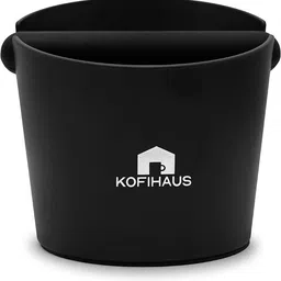kofihaus Coffee Knock Box – Compact Coffee Waste Bin for Espresso Grounds 25 Cups Coffee Maker image 2