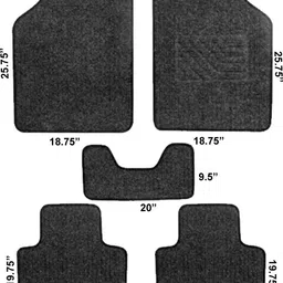 autokraftz Fabric Standard Mat For Hyundai Xcent image 2