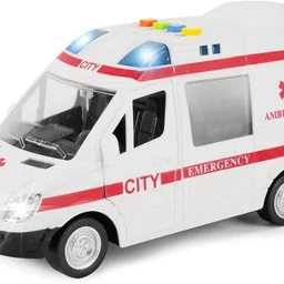 smartcraft Ambulance Toy Car with Light and Siren Sound Effects, Heavy Duty Vehicle-picture-28