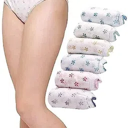 dispsoable Pack of 6 Women Disposable White Panty-picture-19