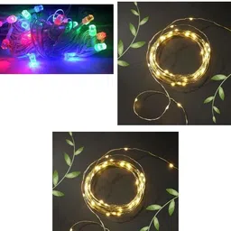 nirvair 36 LEDs 13 m Multicolor Steady Strip Rice Lights-picture-15