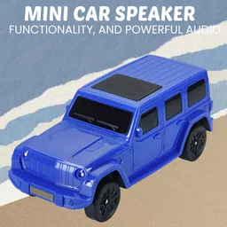 SACRO F7 (WIRELESS BLUETOOTH SPEAKER) Car Speaker, 5.1 Stereo Powerful SoundD443 5 W Bluetooth Laptop/Desktop Speaker-picture-13