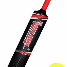 the villain Bat_Ball_8_Number_Size PVC/Plastic Cricket Bat For 15+ Yrs-picture-14