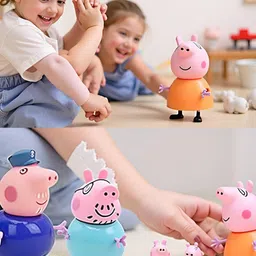 invite enterprise 6 psc Peppa Pig Family Pack with Peppa Pig, george pig, Mamma and Daddy Pig image 4