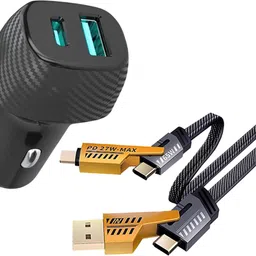 65 W Qualcomm 3.0 Turbo Car Charger-image-44