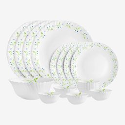 cello Pack of 17 Opalware Dazzle Tropical Lagoon |Crockery| Dinner Set-picture-36