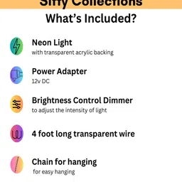 sifty creative Engaged (W 16 x H 8) Acyrlic & Silicone LED Neon Light (Warm White) image 4