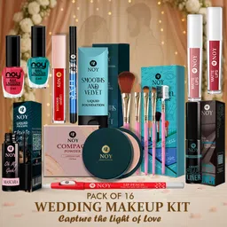 noy Makeup Kit for Women Waterproof Bridal Glow Set for Wedding Ceremony-picture-15