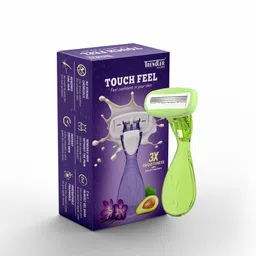 trendler 3-Blade Womens Razors for Shaving, 1 Mini Razor Portable, Women (Green), Men & Women-picture-12