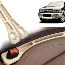 selifaur BGG56 2 Pcs Light Weight Car Seat Gap Filler (New storage slot)Tavera Type-1 Trunk Organizer-picture-11