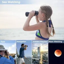 DITCAFOS Telescope 40CB Round Comet 8x40 mm Powerful Prism Outdoor Binocular High Range Distance and Multi Coated Powered Prism Lens with Pouch Reflecting Telescope Binoculars image 3