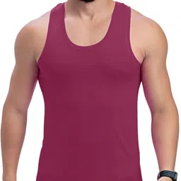 milton Pack of 3 sleeveless Innerwear | 100% Cotton Undershirt| Daily Wear | Pack of 3 Men Vest image 3
