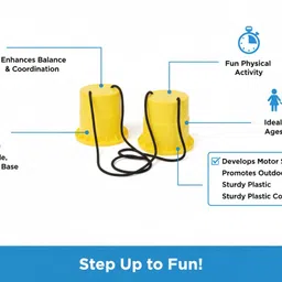 gisco Plastic Outdoor Fun Jumping Stilt image 3