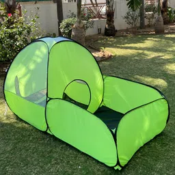 2 in 1 Combo Foldable Tent House For Kids Activity Indoor Outdoor 2 To 8 Years-image-16