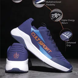 cult X1 Training Shoes, Breathable Mesh Upper, Provides Stability,Enhanced Grip Training & Gym Shoes For Men image 3