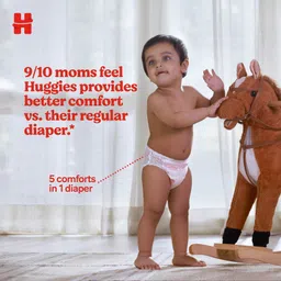 huggies Complete Comfort Wonder Pants, India's Fastest Absorbing Diaper | - M image 5