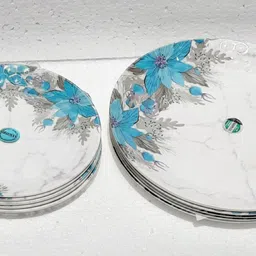 radhe crockery Pack of 44 Melamin BY OROMAX Dinner Set image 3