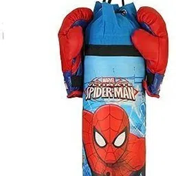 kidivo Blend Marvel Spiderman Boxing Set with 2 Gloves & 1 Headgear (Small)-picture-16