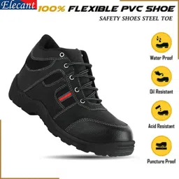 elecant Steel Toe Synthetic Safety Shoe image 1