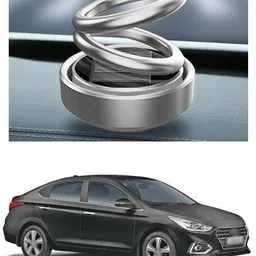 pecunia Solar Energy Rotating Car Perfume with Long Lasting Organic Fragrance, Feel-Good Premium Car Air freshener C97 Solar Car Perfume Air Freshner Car Fragrance Double Ring Rotating Car Aromatherapy Home Office Decoration Perfume Diffuser A97 Air Purifier-picture-12