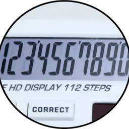 uraheinrich Orbit OT-512 WTC White Electronics Basic Calculator image 4