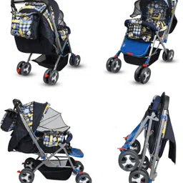 flammable baby pram/Stroller,easy fold ,for new born baby/kids,0-3 years. Twin Strollers & Prams image 5