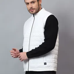 cantabil Men Solid Casual Jacket image 3
