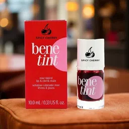 spicy cherry Benetint Lip & Cheek Stain smooth,waterproof tint for lip and cheek F68-picture-13
